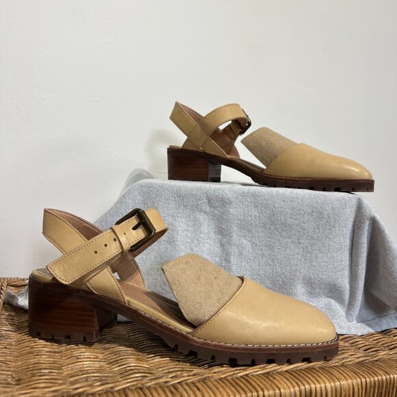 Madewell Tan Leather Sandals - Picture 3 of 11